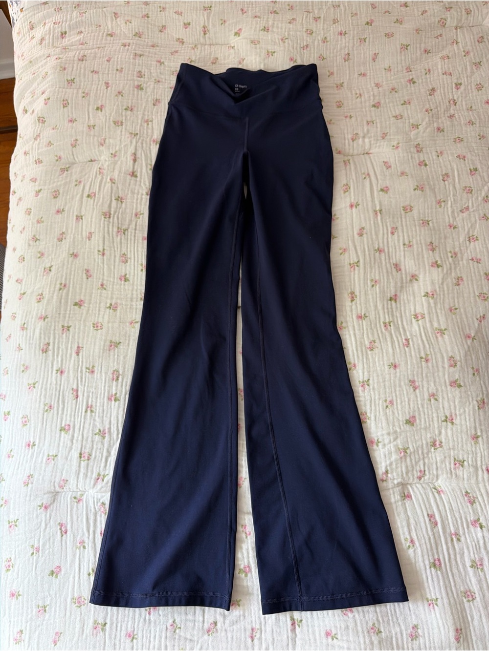 GAP Navy Flare Leg Leggings